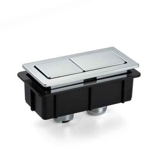 Back to Wall Toilet Button (Only) Brushed Nickel [305959]