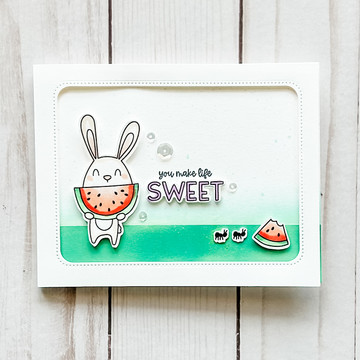 One In A Melon Stamps & Dies Example