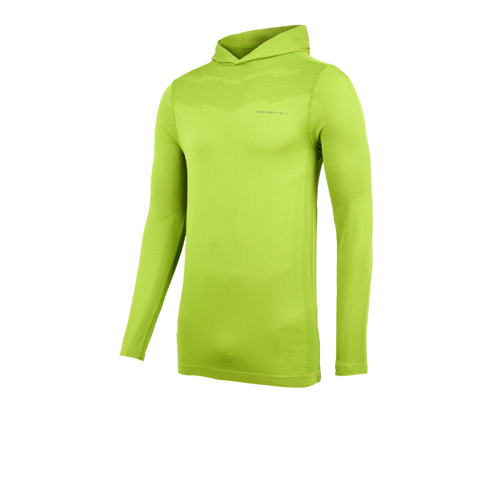 Higher State Seamfree haut de running à capuche sans couture Higher State Seamfree haut de running à capuche sans couture