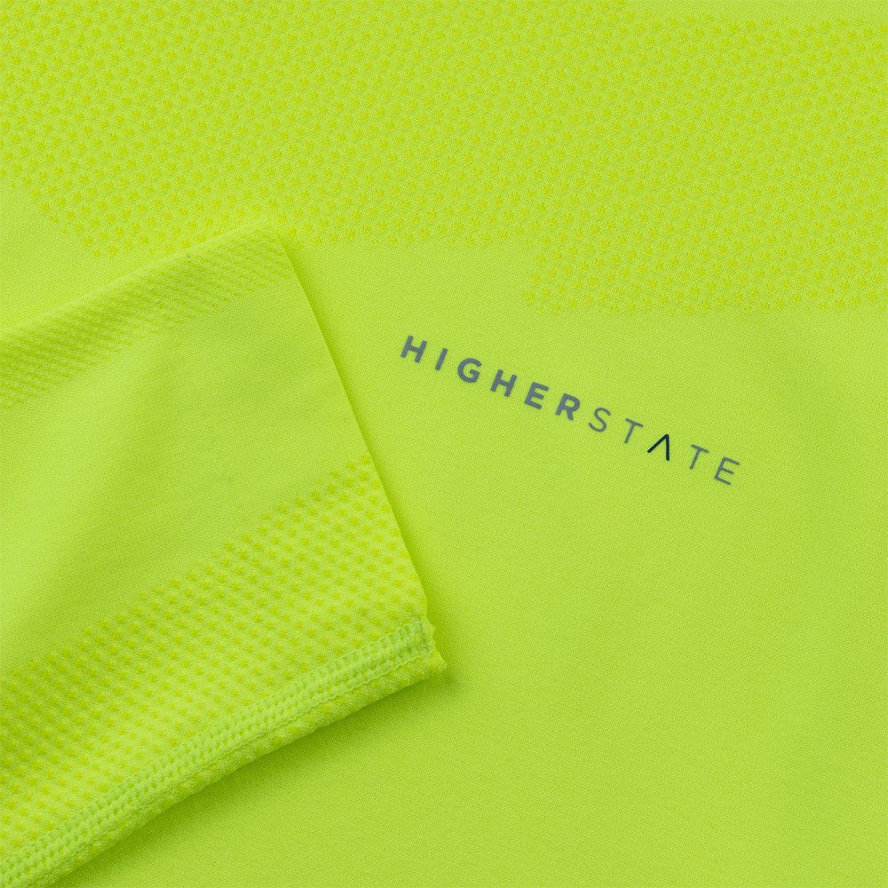 Higher State Seamfree haut de running à capuche sans couture