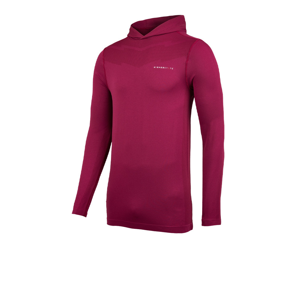 Higher State Seamfree haut de running à capuche sans couture Higher State Seamfree haut de running à capuche sans couture