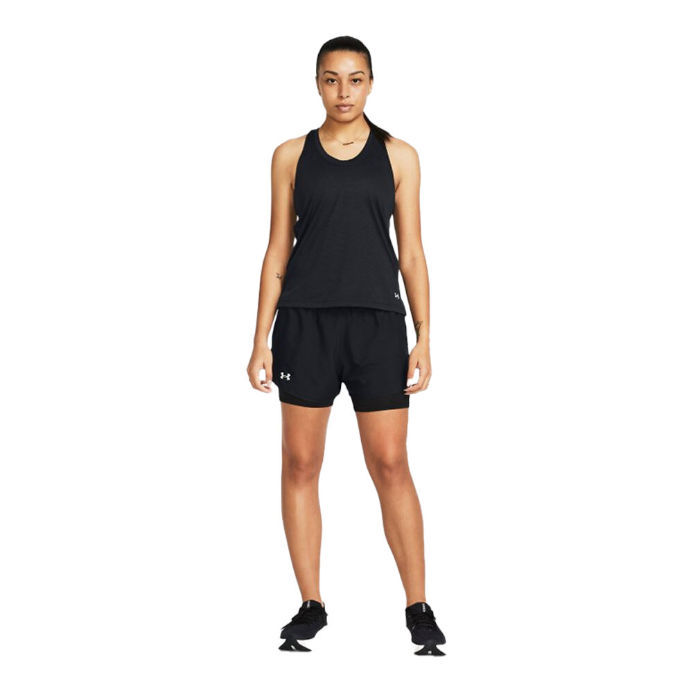 Under Armour Fly By 2-en-1 pantalones cortos para mujer - SS24