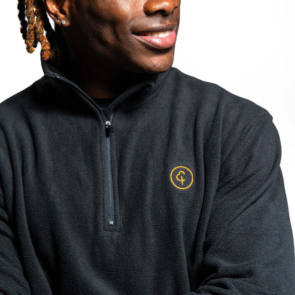 Parkrun Apricot Men's 1/4 Zip Microfleece