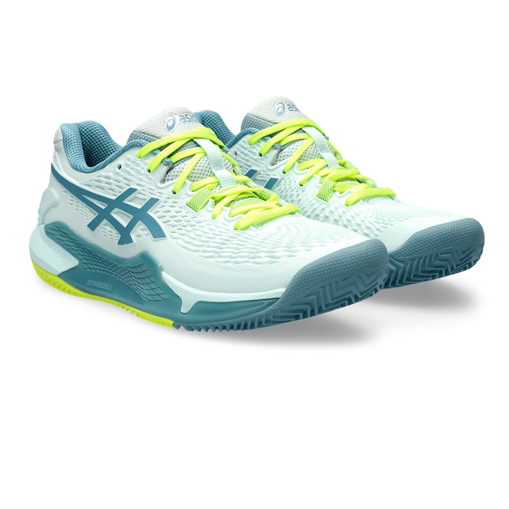 Asics Gel-Resolution 9 femme Clay chaussures de sport en salle