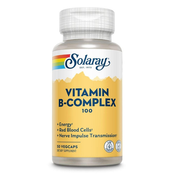  Solaray B-Complex 50 50 Caps 
