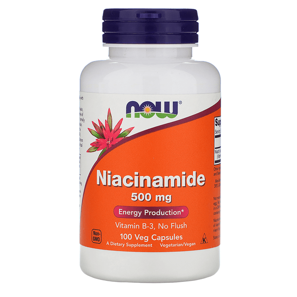  Now Foods Niacinamide 500 Mg 100 Capsules 