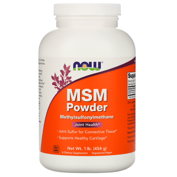  Now Foods M.S.M. Pure Powder 1 Lb 