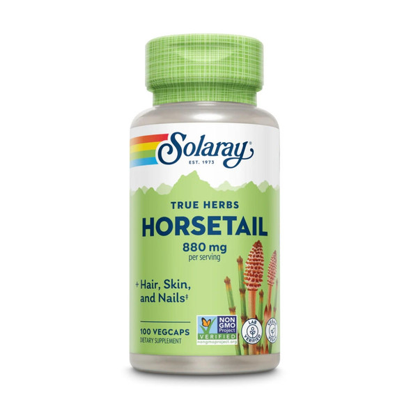  Solaray Horsetail 880mg 100 Capsules 