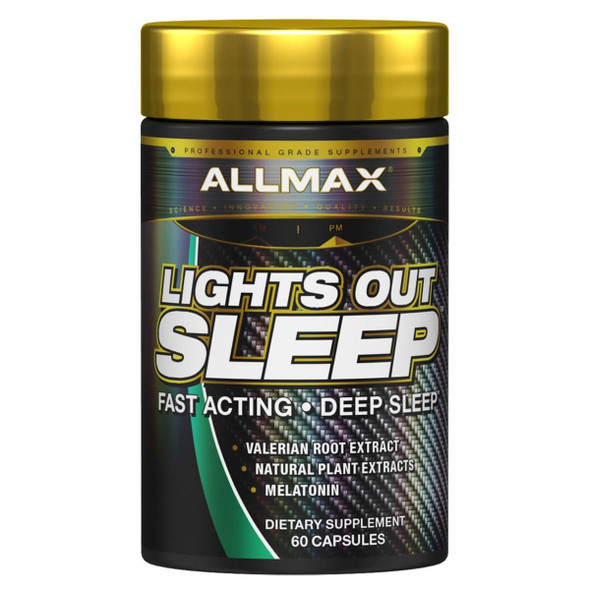  Allmax Nutrition Lights Out Sleep 60 Capsules 