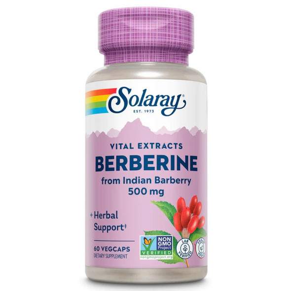  Solaray Berberine 500mg 60VC 