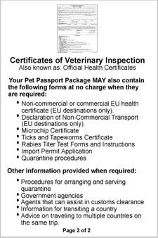 The Netherlands Pet Passport - Page 2