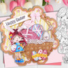 Holly Hello Pretty- digital papercrafting download