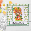 Stick with Me - Honeypie (black & white digi stamp)- printable downloads with free SVG /DXF files