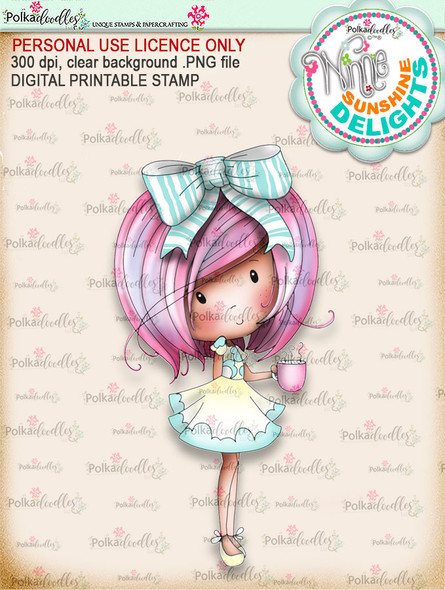 Sunshine Delight Coffee (COLOUR) - Winnie Sunshine Delights digi scrap printable download