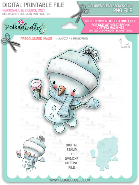 Frosty Winter Smiles Snowmen BIG KAHUNA BUNDLE - TOO Cute digital stamp download including SVG files