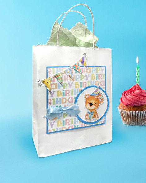 Birthday celebration party digital printable paper downloads for card making, craft, scrapbooking