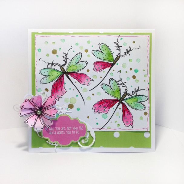 Stamp Soup - Lemonade Fizz Polymer Clear Polymer Stamp Collection