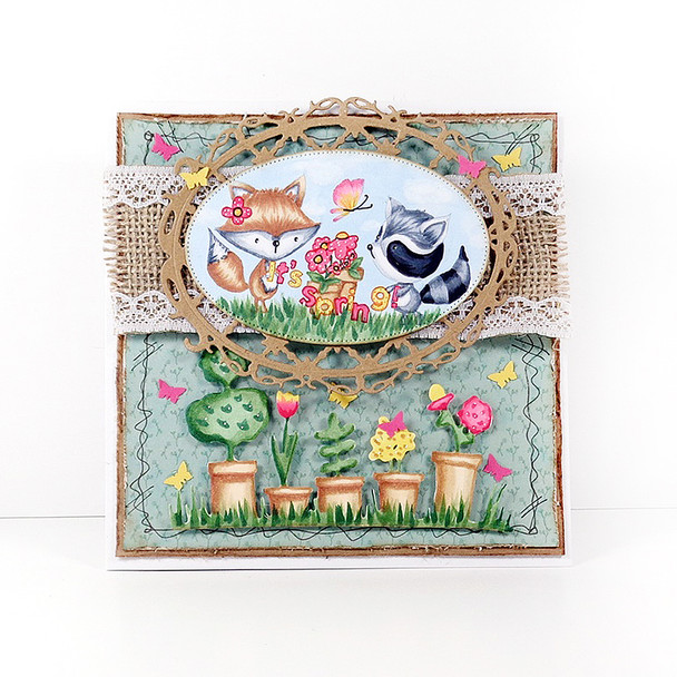 Its Spring - COLOURED Printable Digital download