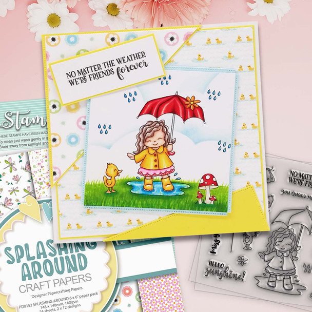 Hello Sunshine 4 x 4" Clear Stamp set