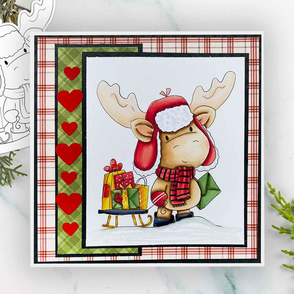 Elvis Wesley Moose BIG KAHUNA bundle - printable craft digital stamp downloads