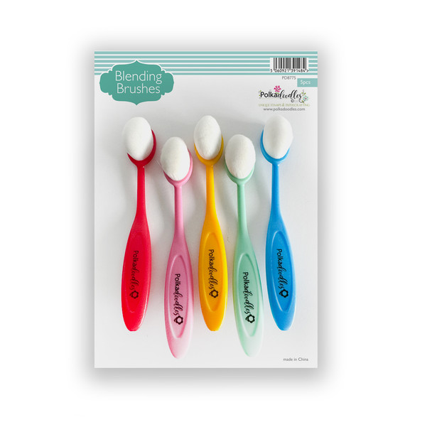 Stamping and Stencil Tool Essentials bundle - Pressella Easy Stamping Tool, 10 Stencil Ink Blending brushes