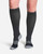Black - Travel Compression Socks | Women's Over the Calf