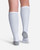 White - Travel Compression Socks | Women's Over the Calf