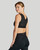 Black - Zip Up Shoulder Support Bra