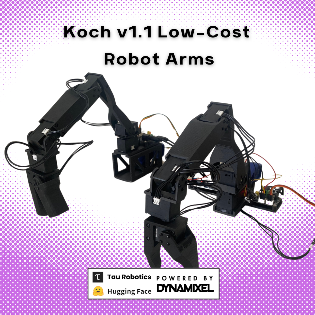 Koch v1.1 Low-Cost Robot Arm: Leader
