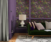Craftwork Trail Plum Wallpaper