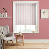 Petal Stripe Pink Roller Blind