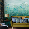 Tania's Garden Peacock Bespoke Mural