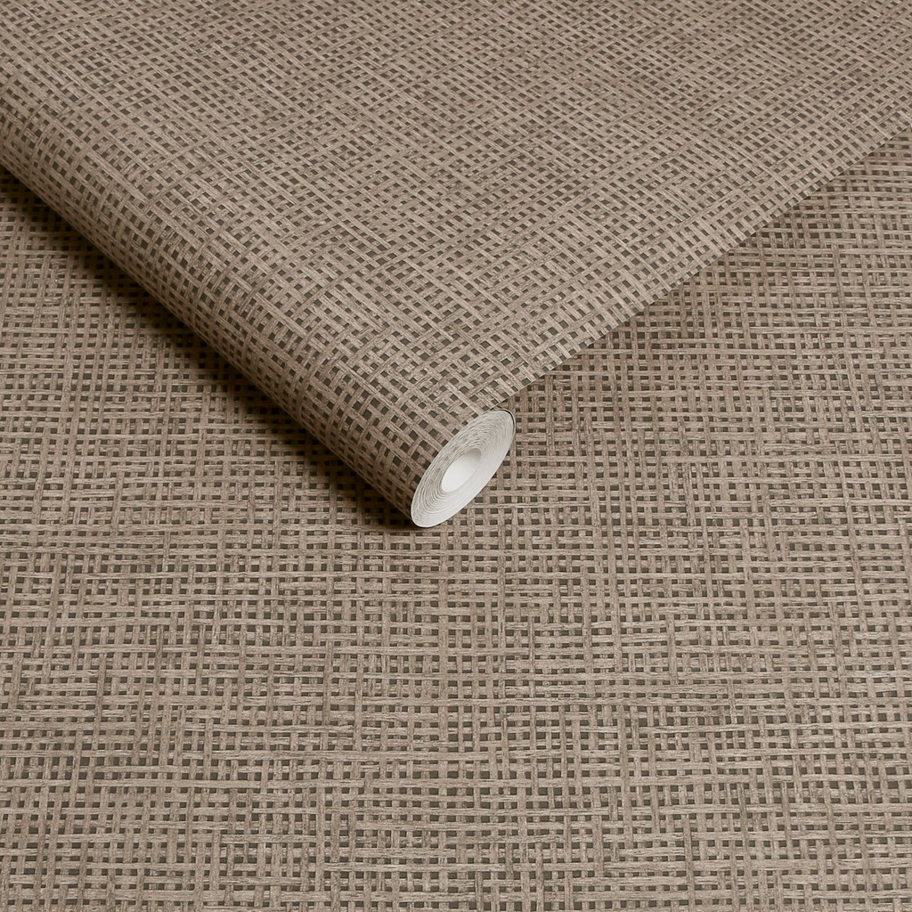 Rustic Weft Toast Wallpaper - 124094_ROLLSHOT_01.jpg