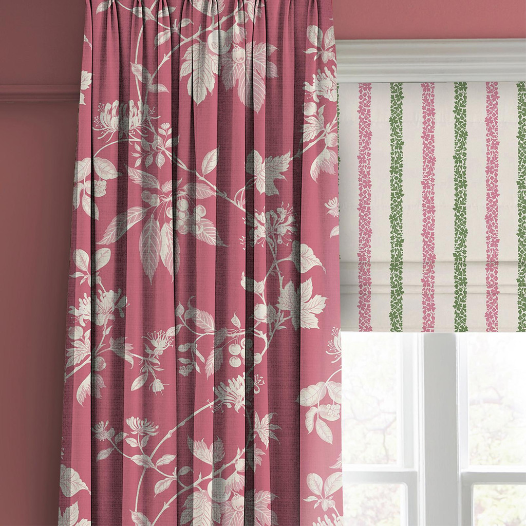 Floral Boheme Stripe Pink and Green Roman Blind - 131653rom_CAMEO_01.jpg