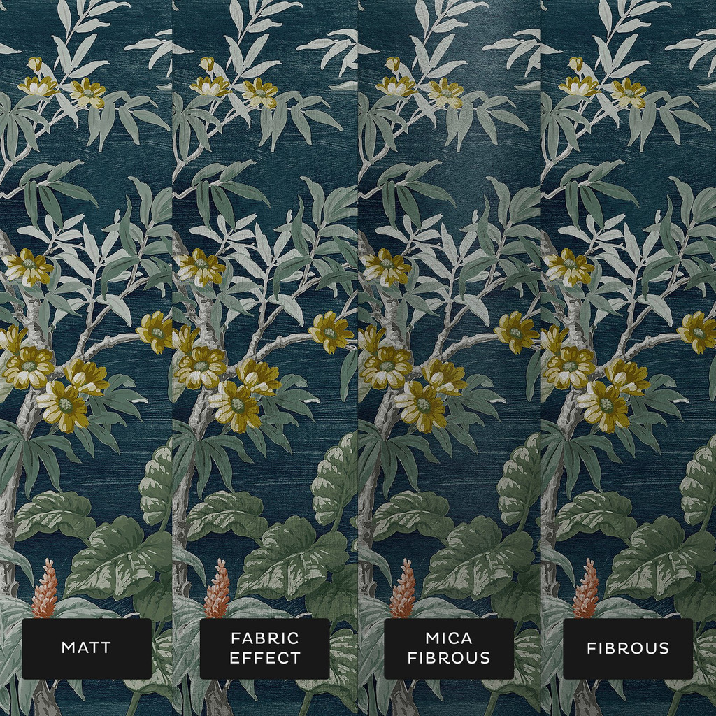 Vintage Tropical Night Bespoke Mural