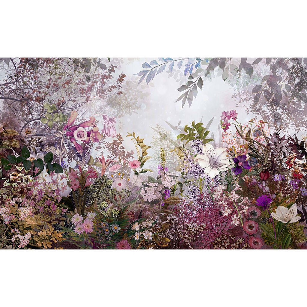 Fantasy Floral Bloom Bespoke Mural