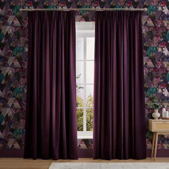 Opulence Amethyst Curtains