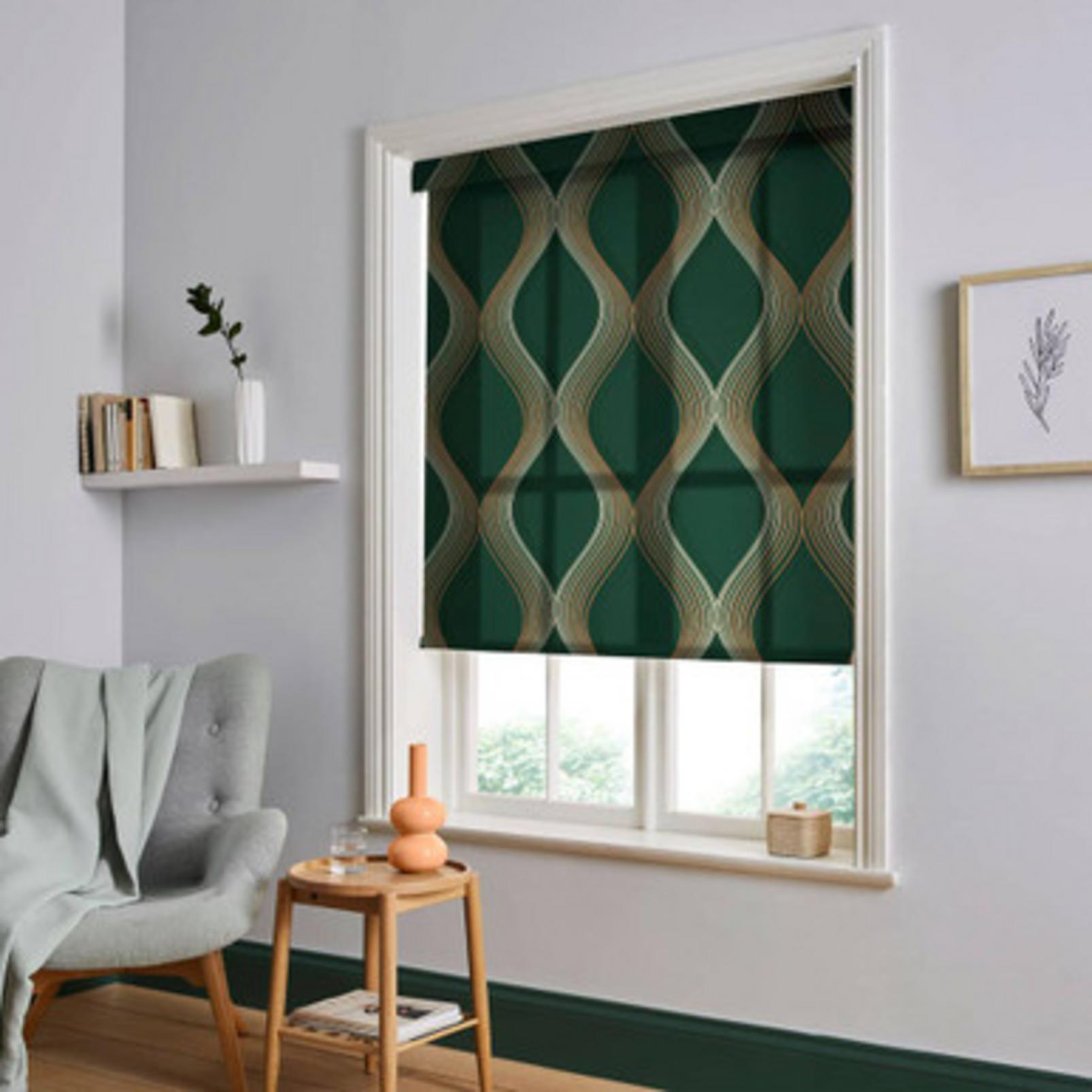 Euphoria Emerald Roller Shade