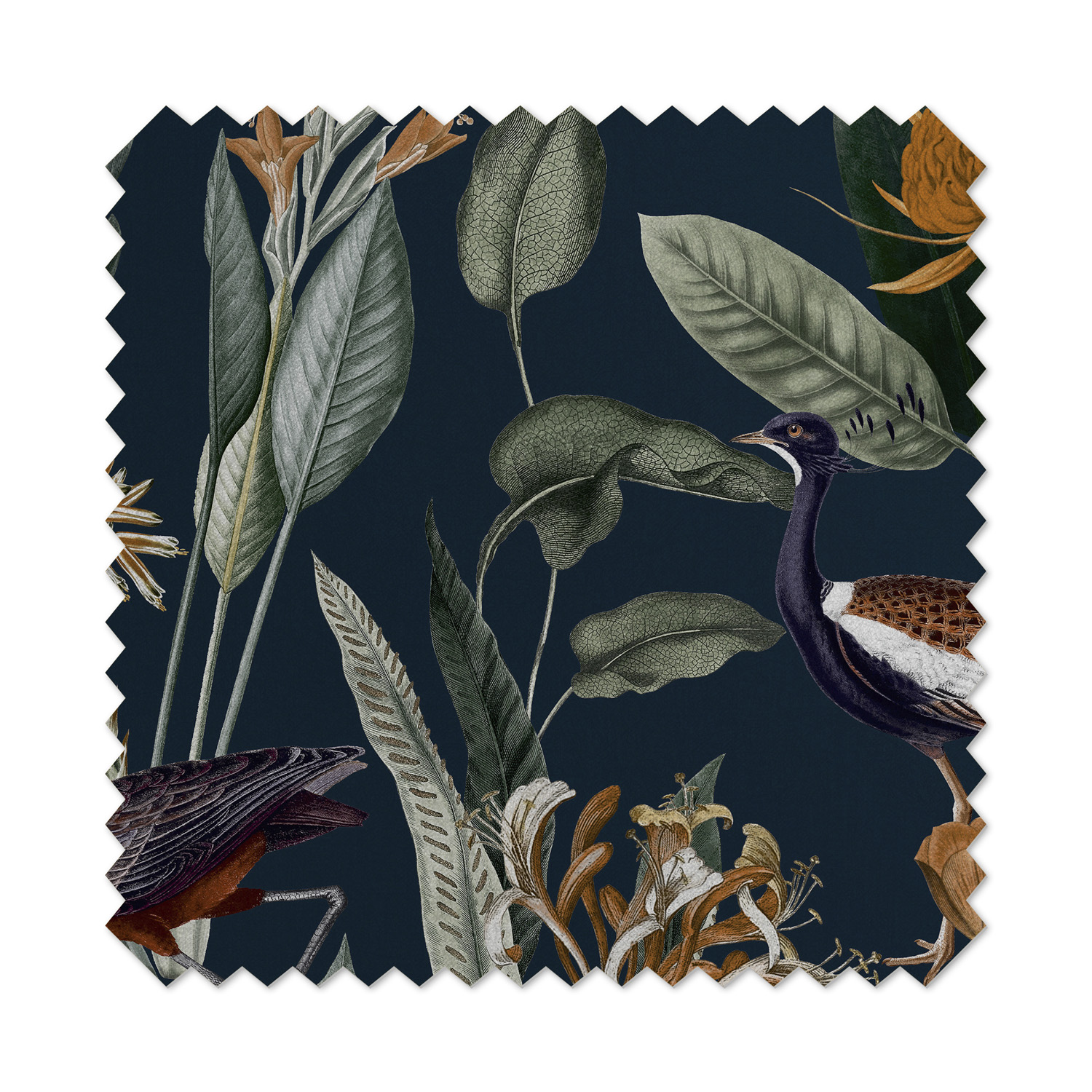 Glasshouse Navy Roller Blind
