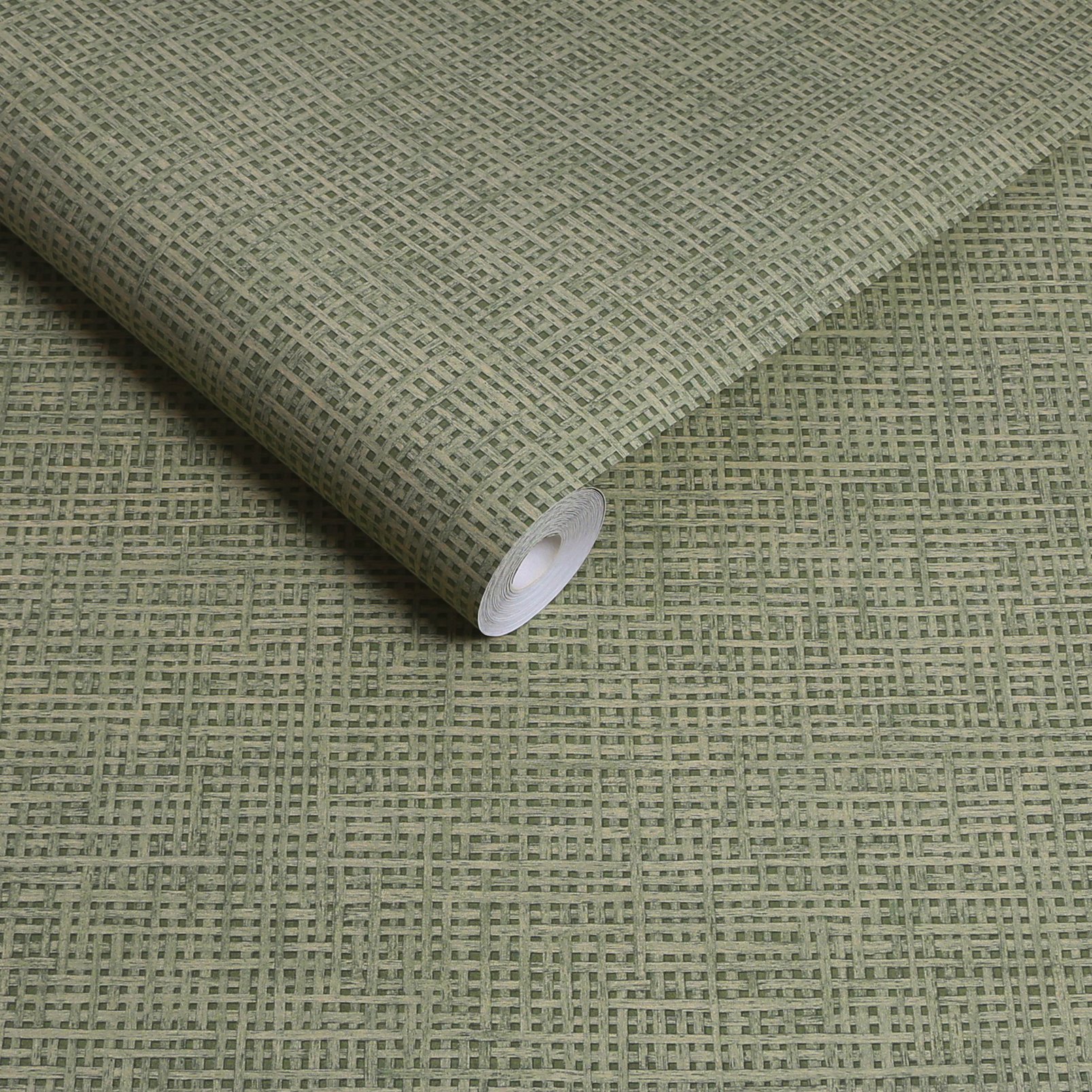 Rustic Weft Calma Wallpaper