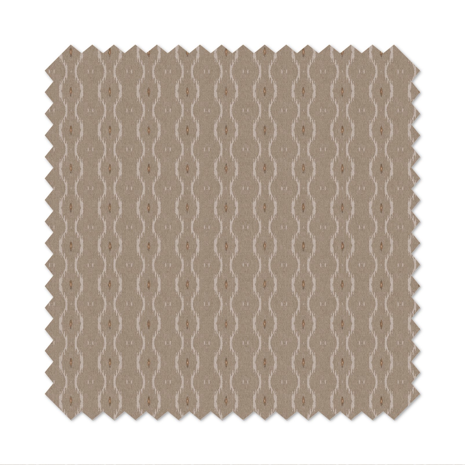 Rustic Ikat Natural Curtains