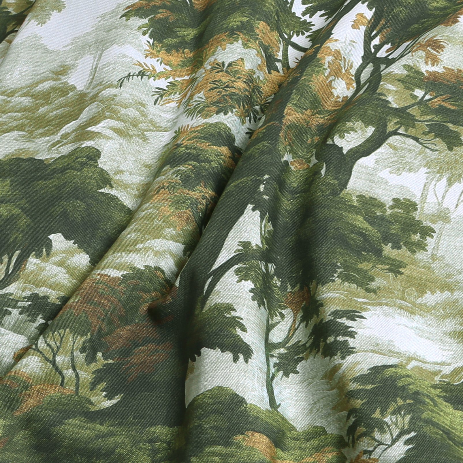Bobart's Garden Lush Green Roman Blind