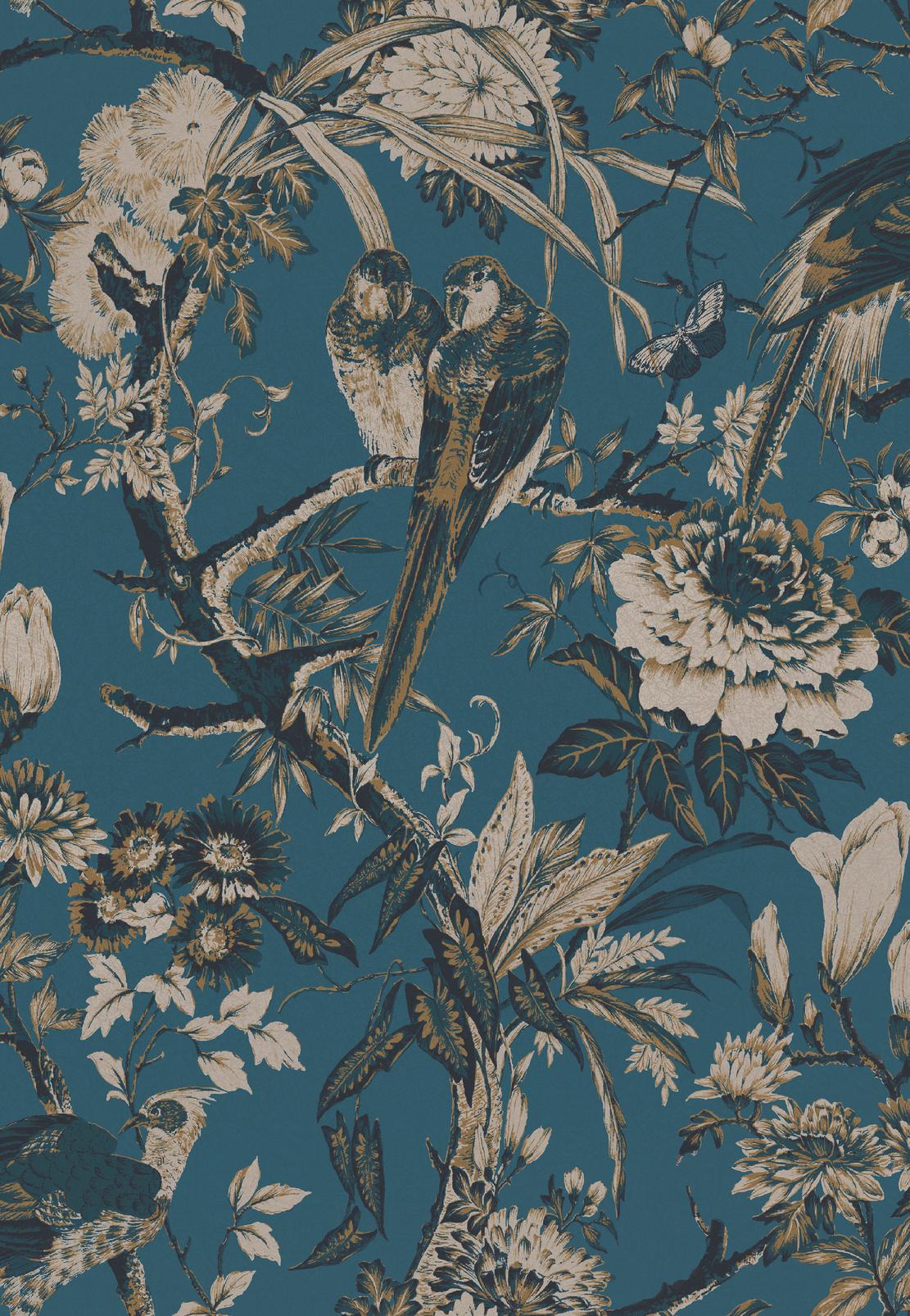 Perrow Blue Wallpaper