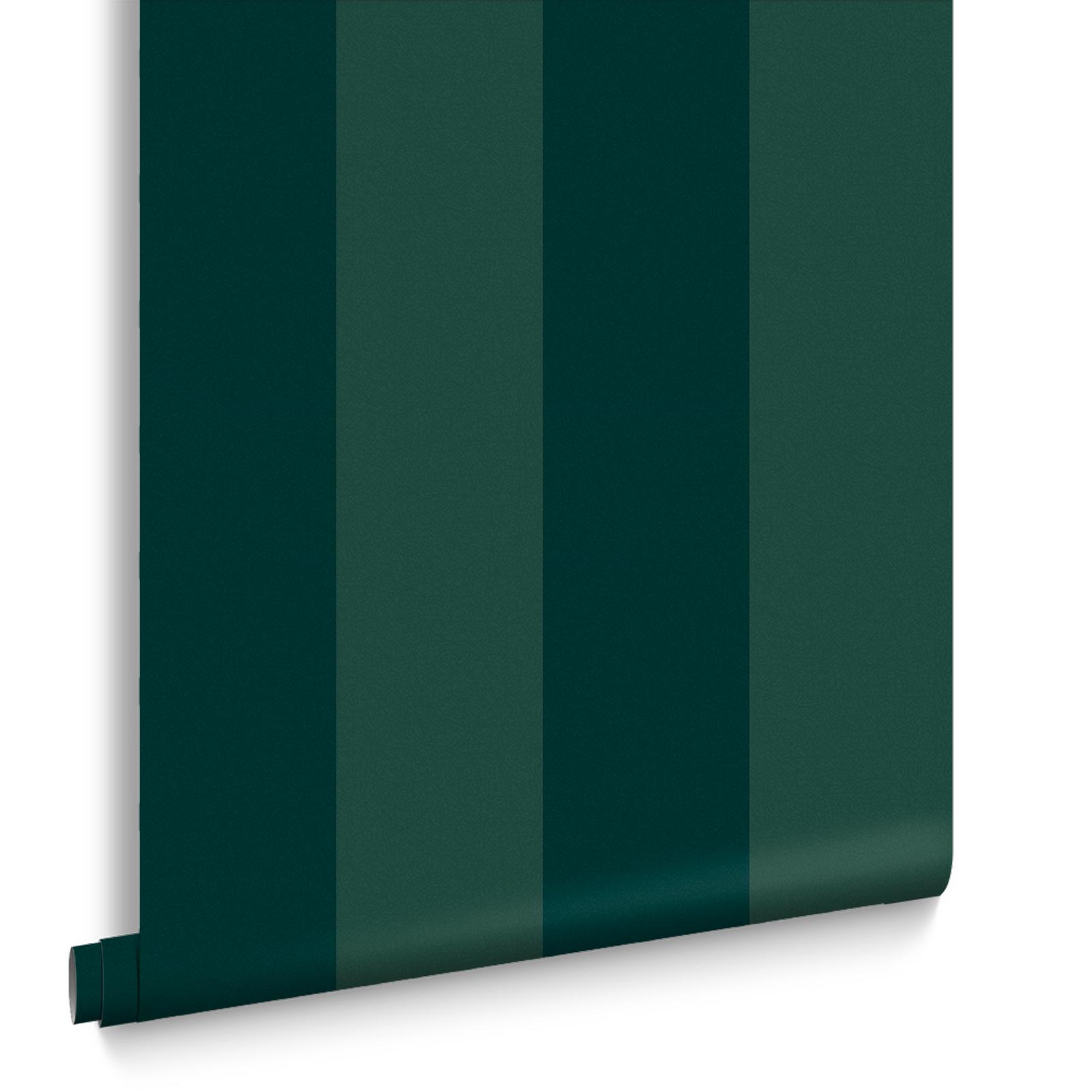 Quartet Stripe Teal Wallpaper