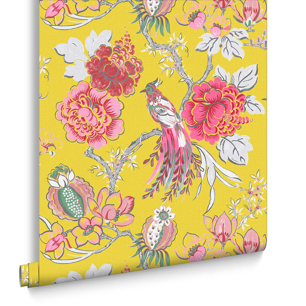 Chinoiserie Canary Behang
