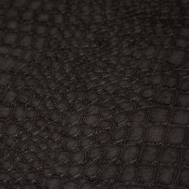 Crocodile Black Behang