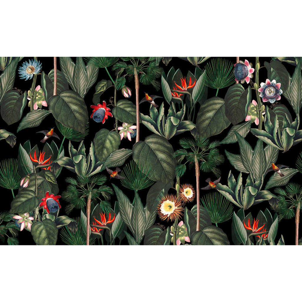 Botanique Jungle Night Bespoke Mural