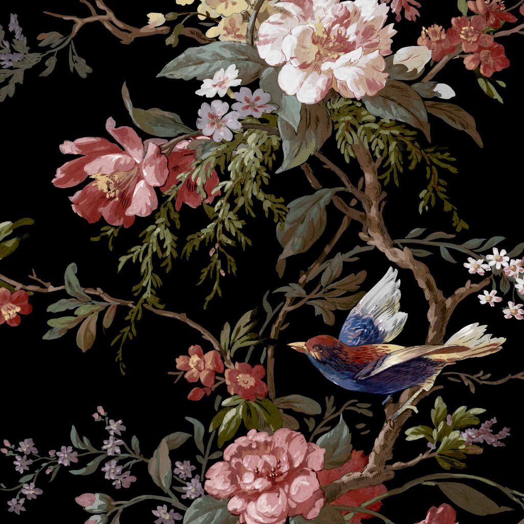 Venetian Floral Papier Peint Panoramique sur mesure