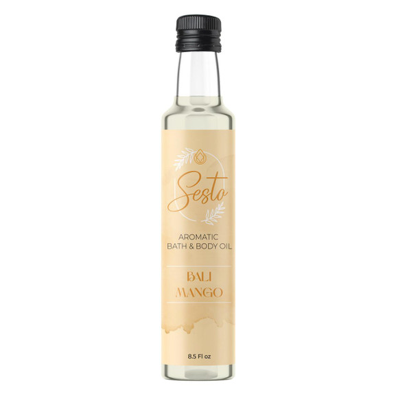 Sesto Aromatic Bath & Massage Oil - Bali Mango - 8.5oz