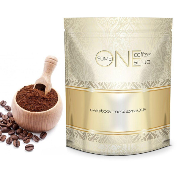 someONE Original Kona Anti Cellulite Coffee Scrub with Dead Sea Salts - 24oz - All Natural